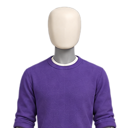 Family Educator, a mannequin in a purple sweater.